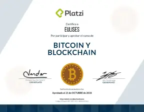 certificado bitcoin