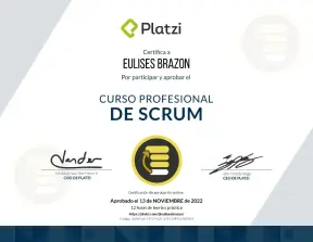 certificado scrum